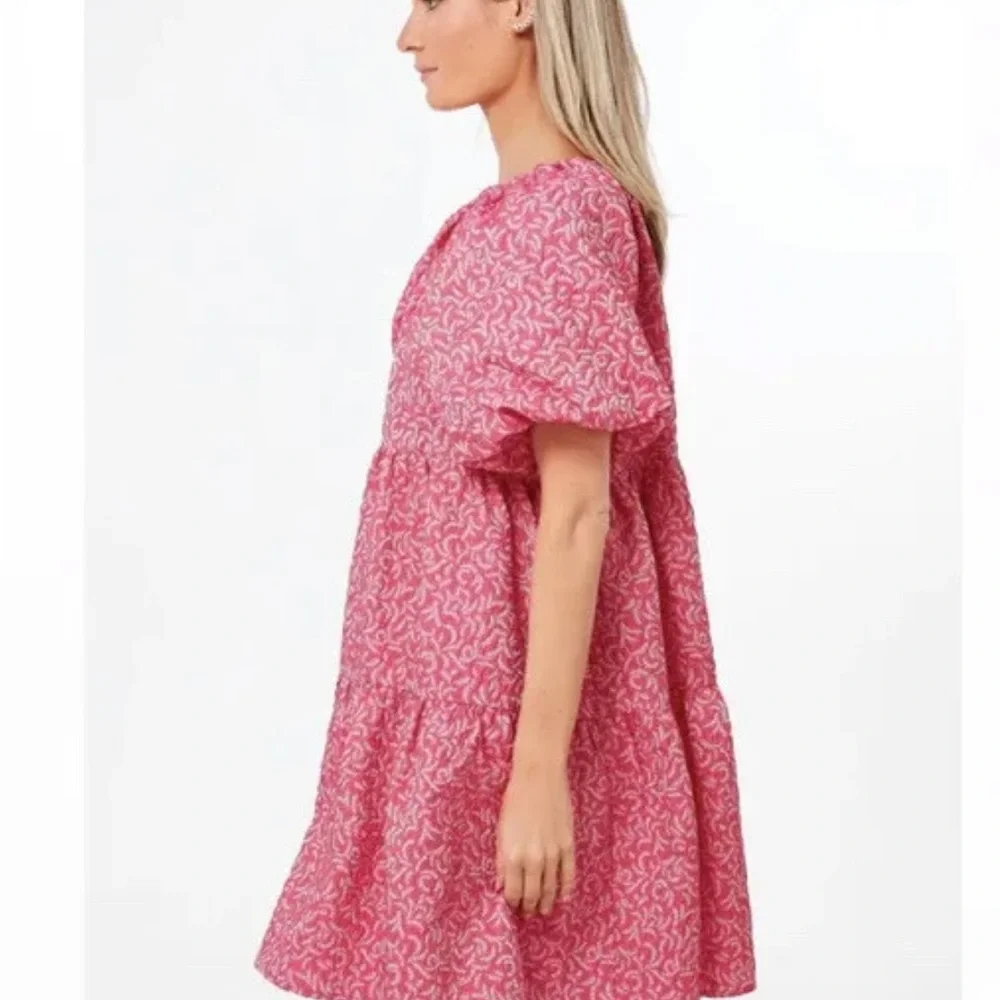 Tuckernuck Hyacinth House Belinda fuchsia dress, xl - Picture 5 of 10